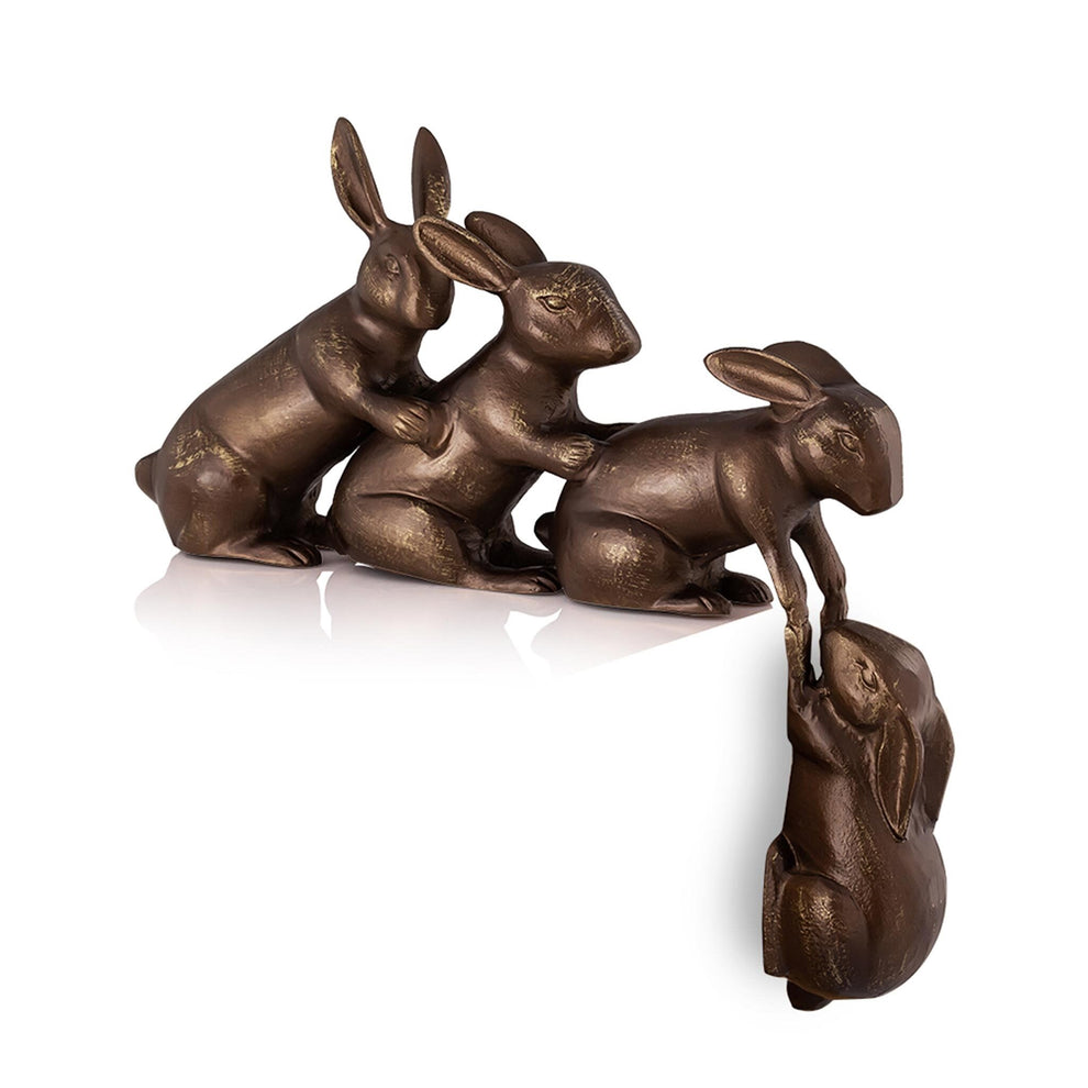 Helping Hand Rabbits Garden Sculptures By SPI Home | Sculptures | Modishstore-2