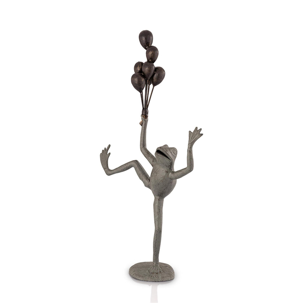 Balloon Seller Frog Garden Sculptures By SPI Home | Sculptures | Modishstore-2