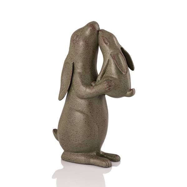 Tender Moment Rabbits Garden Sculptures By SPI Home | Garden Sculptures & Statues | Modishstore-3