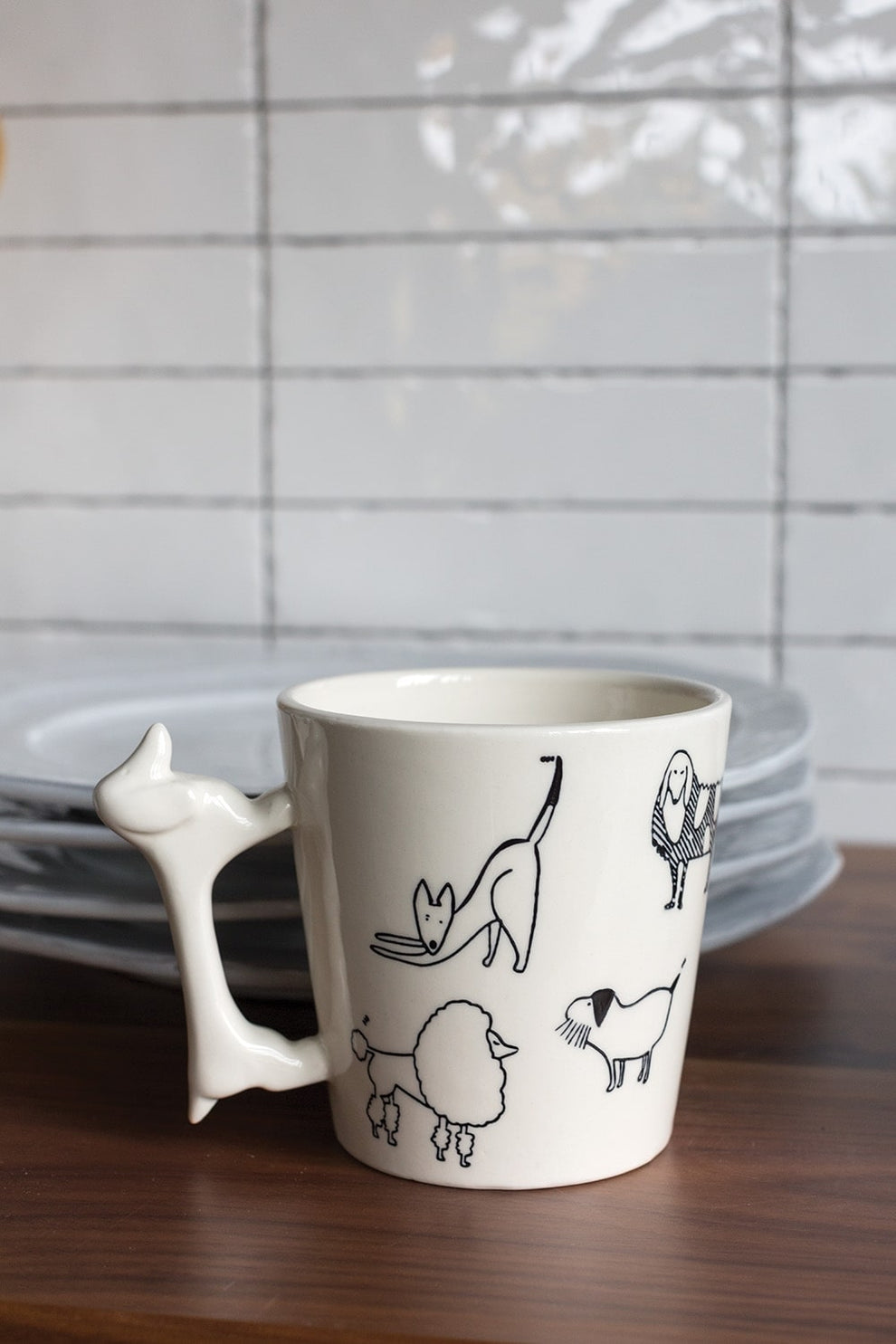 Bow Wow Collection Set of 6 By Accent Decor | Dinnerware | Modishstore - 1