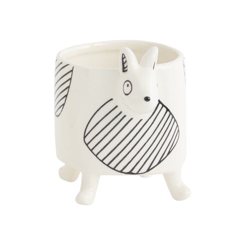 Pot Chappy Collection Set Of 4 By Accent Decor | Outdoor Planters, Troughs & Cachepots | Modishstore - 2