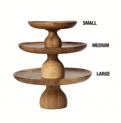 Brindisi Pedestal-Medium (Set of 3) by Texture Designideas