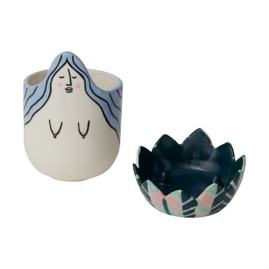 Zaia Pot Set Of 4 By Accent Decor | Planters, Troughs & Cachepots | Modishstore - 3