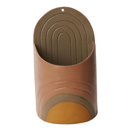 Vada Ceramic Wall Planter Pot- Set Of 4 By Accent Decor | Planters, Troughs & Cachepots | Modishstore - 6