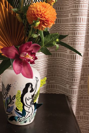 Femme Vase Set Of 2 By Accent Decor | Vases | Modishstore - 2