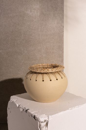 Alaya Collection Pot By Accent Decor | Planters, Troughs & Cachepots | Modishstore - 1