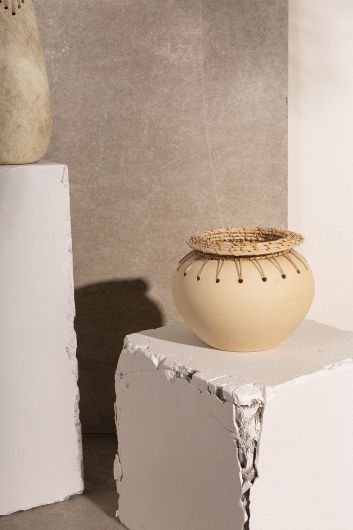 Alaya Collection Pot By Accent Decor | Planters, Troughs & Cachepots | Modishstore - 3