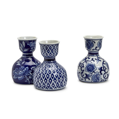 Canton Bulb Forcers Set Of 3 By Two's Company | Planters, Troughs & Cachepots | Modishstore - 3