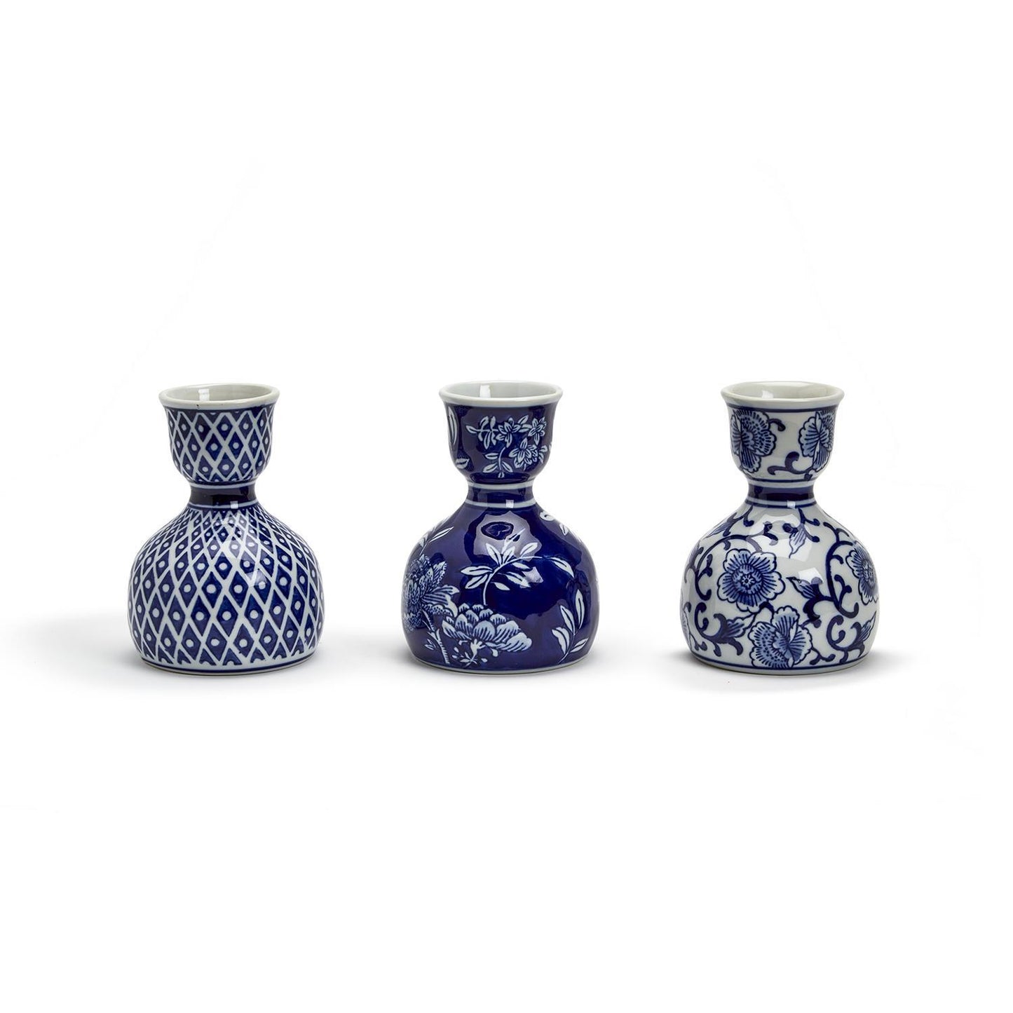 Canton Bulb Forcers Set Of 3 By Two's Company | Planters, Troughs & Cachepots | Modishstore - 2