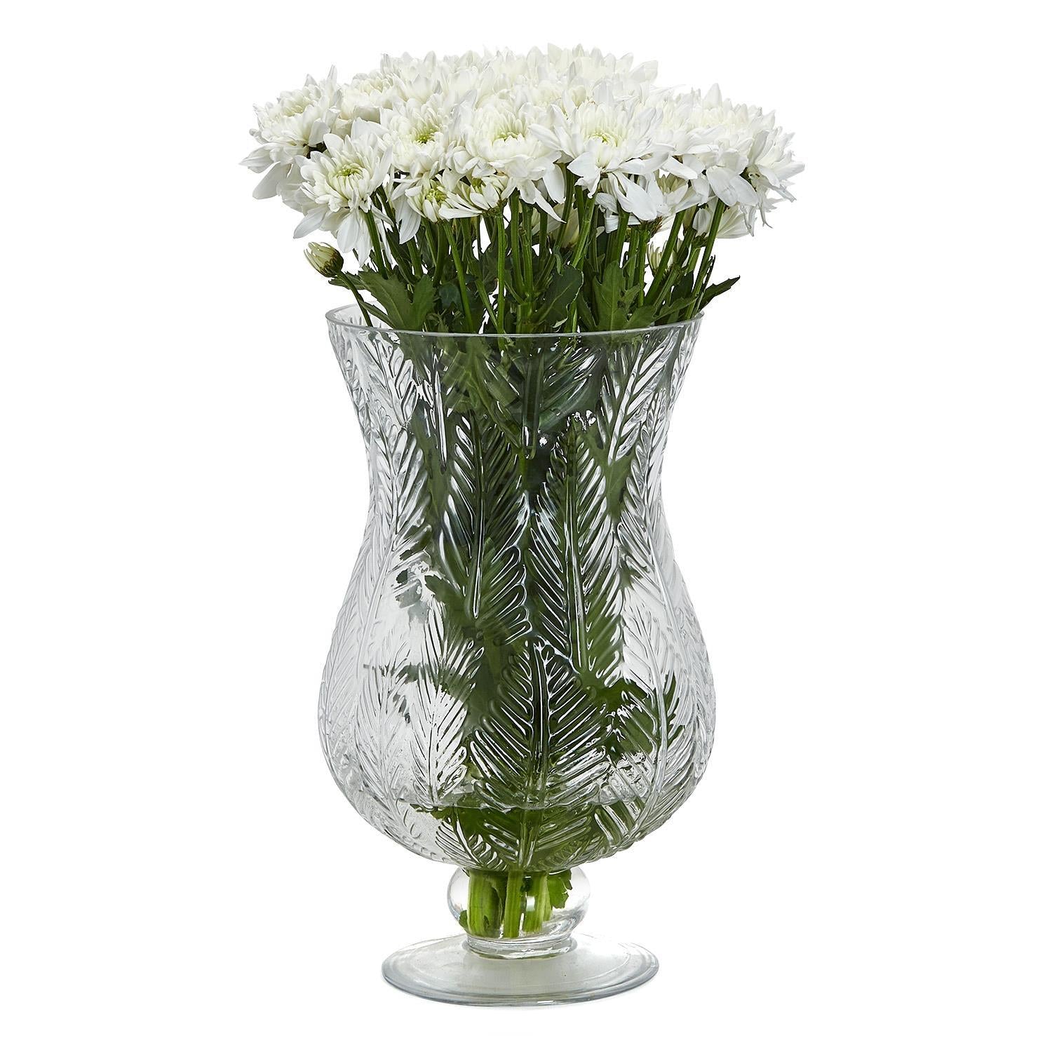 Set of 2 Fern Large Vase / Candleholder By Two's Company | Vases | Modishstore - 3