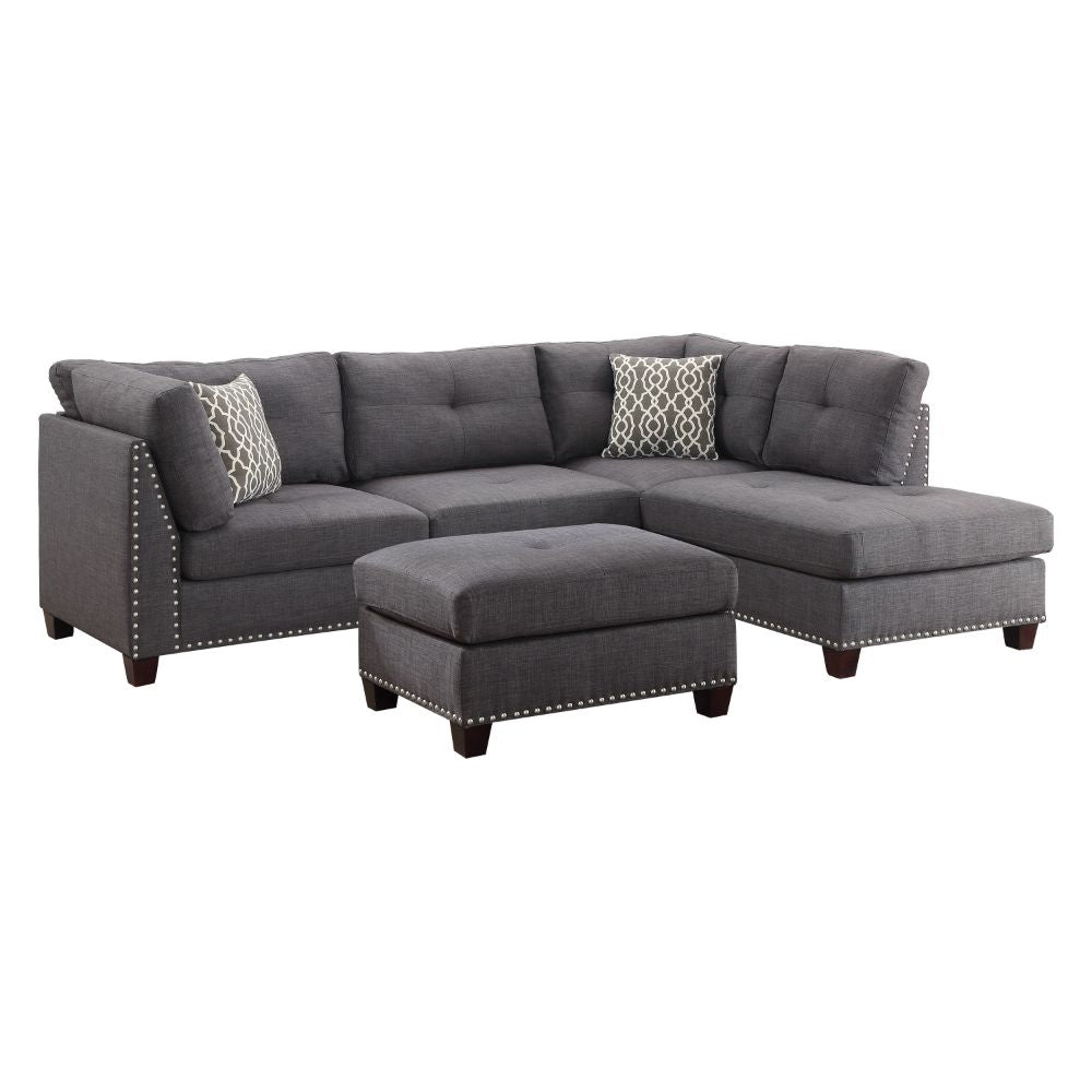 Laurissa Sectional Sofa By Acme Furniture | Sectional | Modishstore - 6