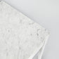 Alto 18" Square Italian Carrara White Marble Side Table with White Legs By The Bianco Collection | Side Tables | Modishstore - 4