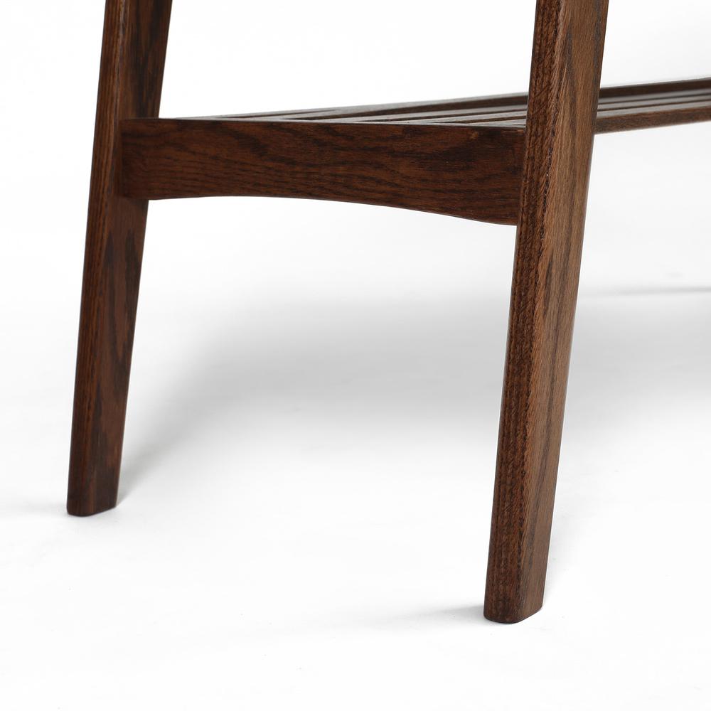 Laura 43" Rectangular Italian Carrara White Marble Coffee Table with Walnut Shelf By The Bianco Collection | Coffee Tables | Modishstore - 3