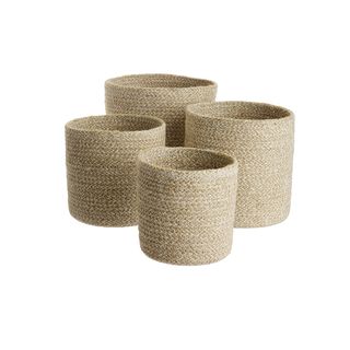 Melia baskets ( Set Of 8: sand) | Bins, Baskets & Buckets | Modishstore