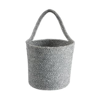 Melia hanging basket (slate: 6.3 x 7 x 6.5 in.) Set Of 4 | Bins, Baskets & Buckets | Modishstore