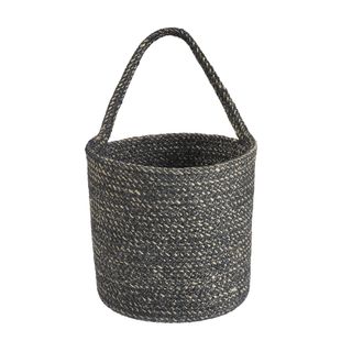 Melia hanging basket (black: 6.3 x 7 x 6.5 in.) Set Of 4 | Bins, Baskets & Buckets | Modishstore