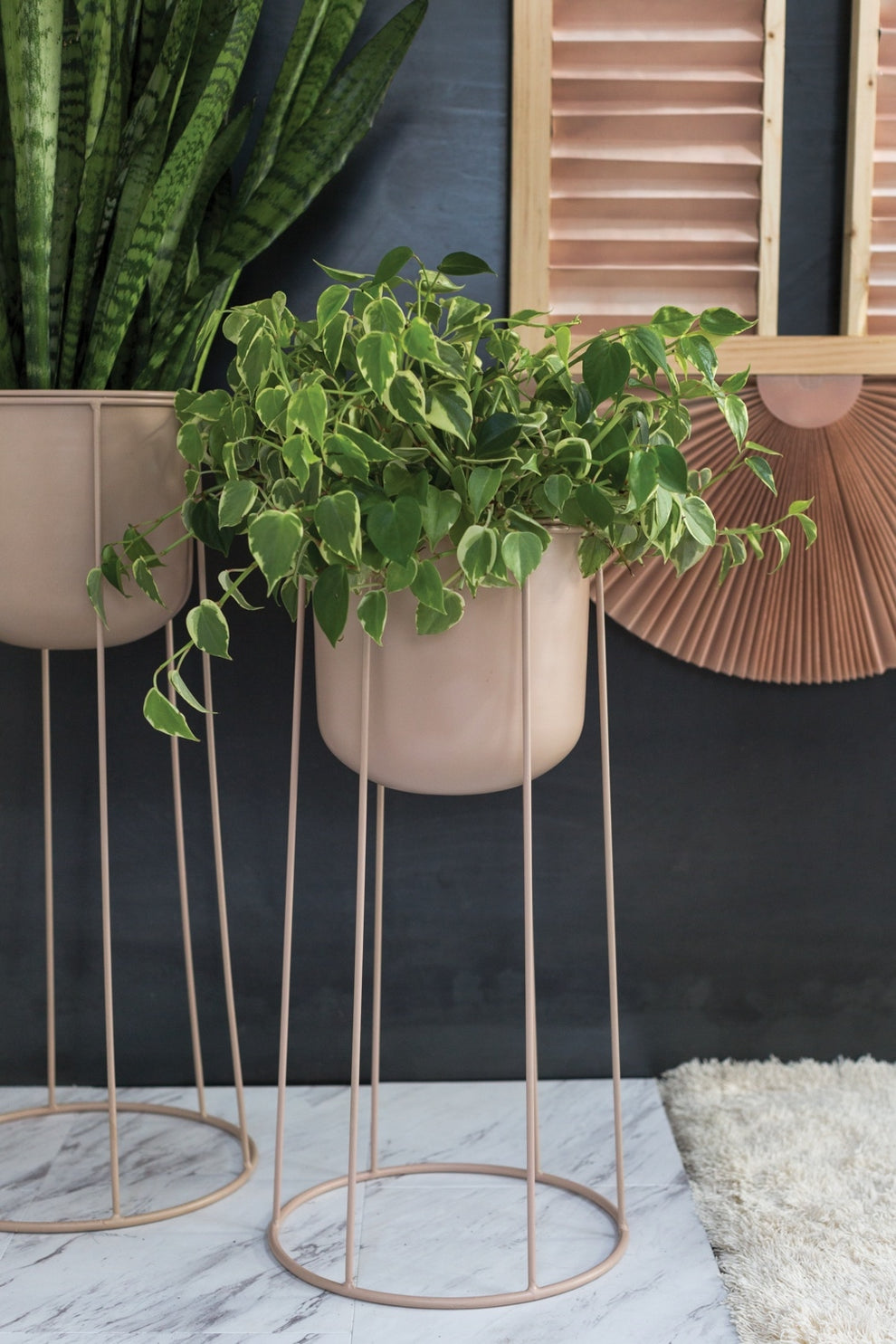 Celeste Plant Stand By Accent Decor | Outdoor Planters, Troughs & Cachepots | Modishstore - 1