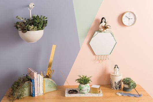 Simone Wall Mirror w/Shelf & Hooks By Accent Decor | Mirrors | Modishstore - 2
