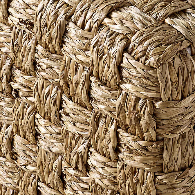 Klein Pouf-Seagrass By Texture Designideas | Poufs | Modishstore - 3
