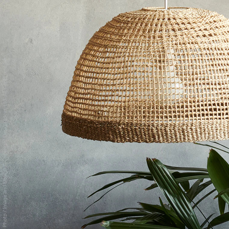 Cayman Lampshade (Black Cord) By Texture Designideas | Pendant Lamps | Modishstore - 2