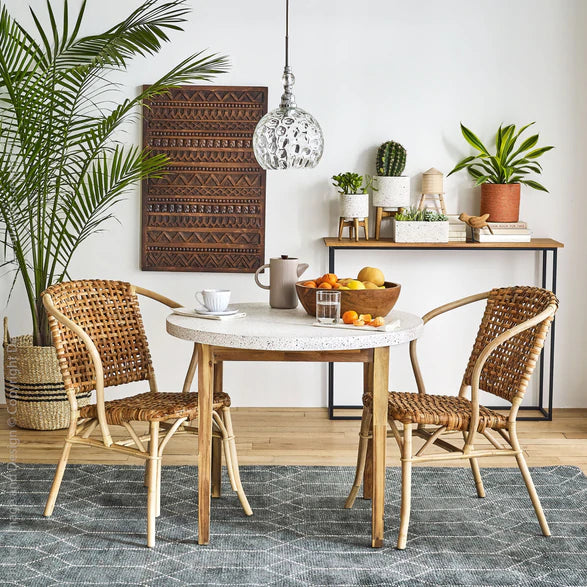 Lilas Bistro Chair-Set/2 by Texture Designideas | Dining Chair | Modishstore - 1
