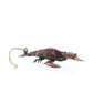HomArt Reclaimed Metal Ornament - Lobster - Set of 4-3