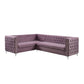 Rhett Sectional Sofa By Acme Furniture | Sectional | Modishstore - 9