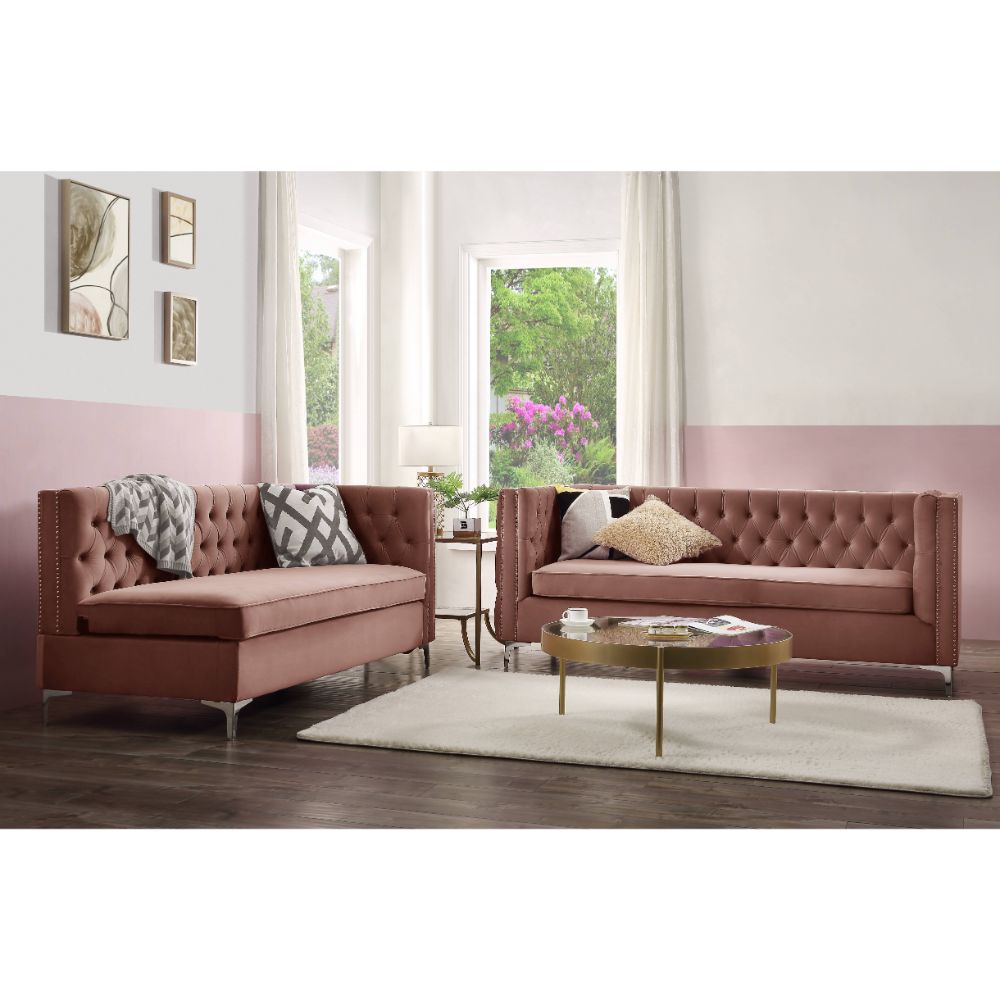 Rhett Sectional Sofa By Acme Furniture | Sectional | Modishstore - 12