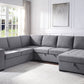 Nardo Sectional Sofa By Acme Furniture | Sectional | Modishstore - 7