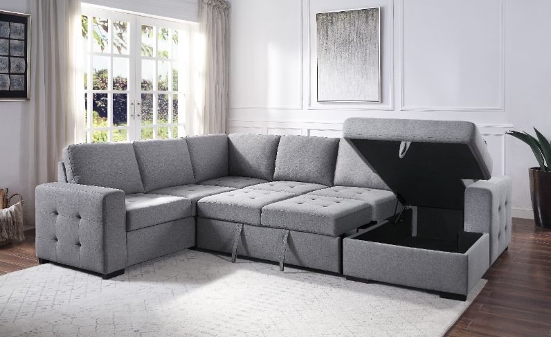 Nardo Sectional Sofa By Acme Furniture | Sectional | Modishstore - 8