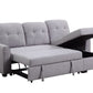 Amboise Sectional Sofa By Acme Furniture | Sectional | Modishstore - 2