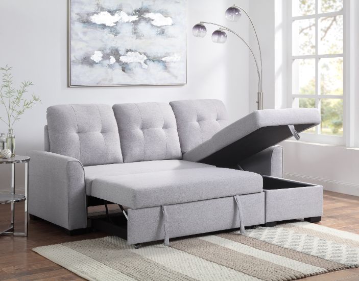 Amboise Sectional Sofa By Acme Furniture | Sectional | Modishstore - 8