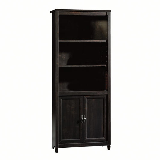 Edge Water Library With Doors Esb By Sauder | Bookcases | Modishstore