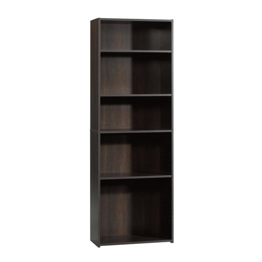 Beginnings 5-Shelf Bookcase Cinnamon Cherry By Sauder | Bookcases | Modishstore