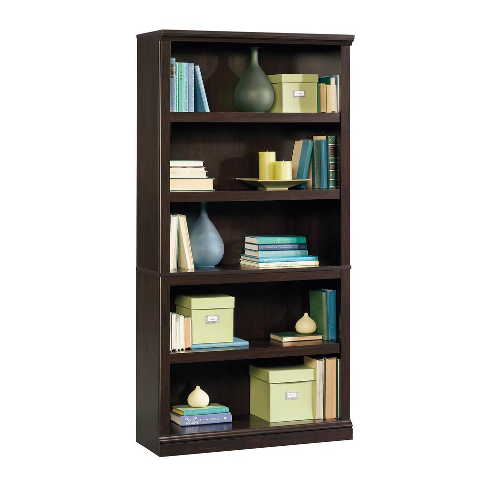 5 Shelf Split Bookcase Jw By Sauder | Bookcases | Modishstore - 3