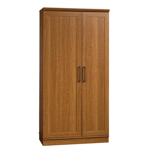Homeplus Storage Cabinet - Sienna Oak By Sauder | Cabinets | Modishstore