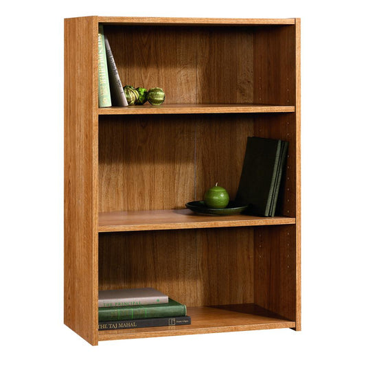 Beginnings 3-Shelf Bookcase Highland Oak By Sauder | Bookcases | Modishstore