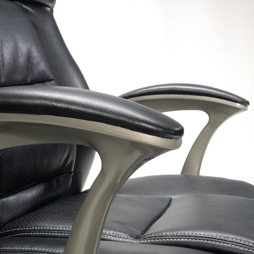 Manager Chair Leather Black By Sauder | Office Chairs | Modishstore - 5