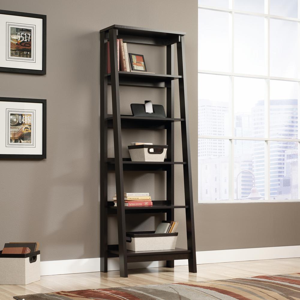 Trestle 5-Shelf Bookcase Jw By Sauder | Bookcases | Modishstore - 3