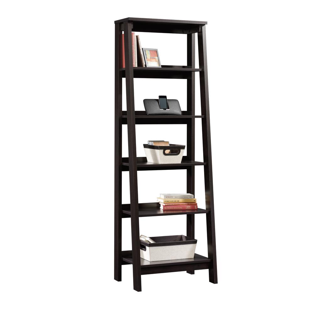 Trestle 5-Shelf Bookcase Jw By Sauder | Bookcases | Modishstore - 2