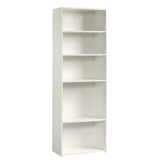Beginnings 5-Shelf Bookcase Soft White By Sauder | Bookcases | Modishstore