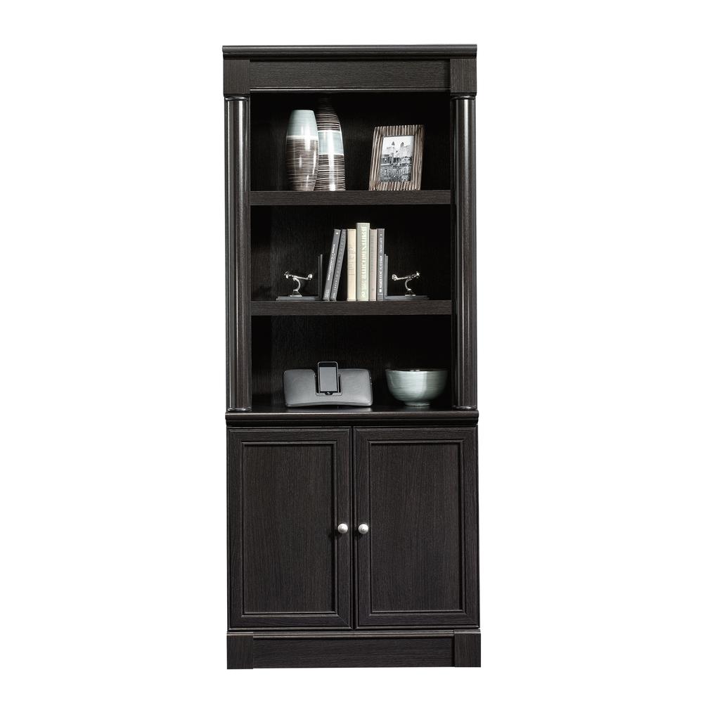 Palladia Library With Doors Woa By Sauder | Bookcases | Modishstore - 2