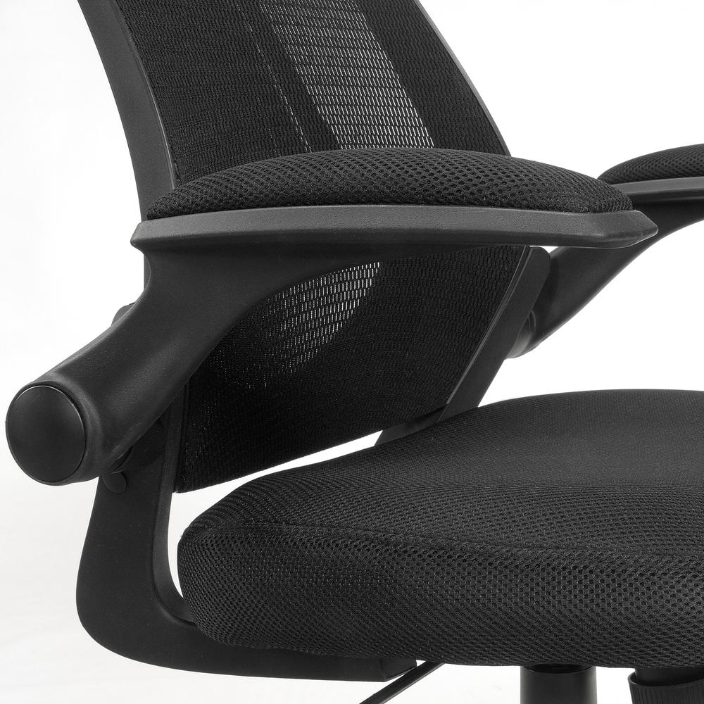 Mesh Managers Office Chair Black By Sauder | Office Chairs | Modishstore - 4
