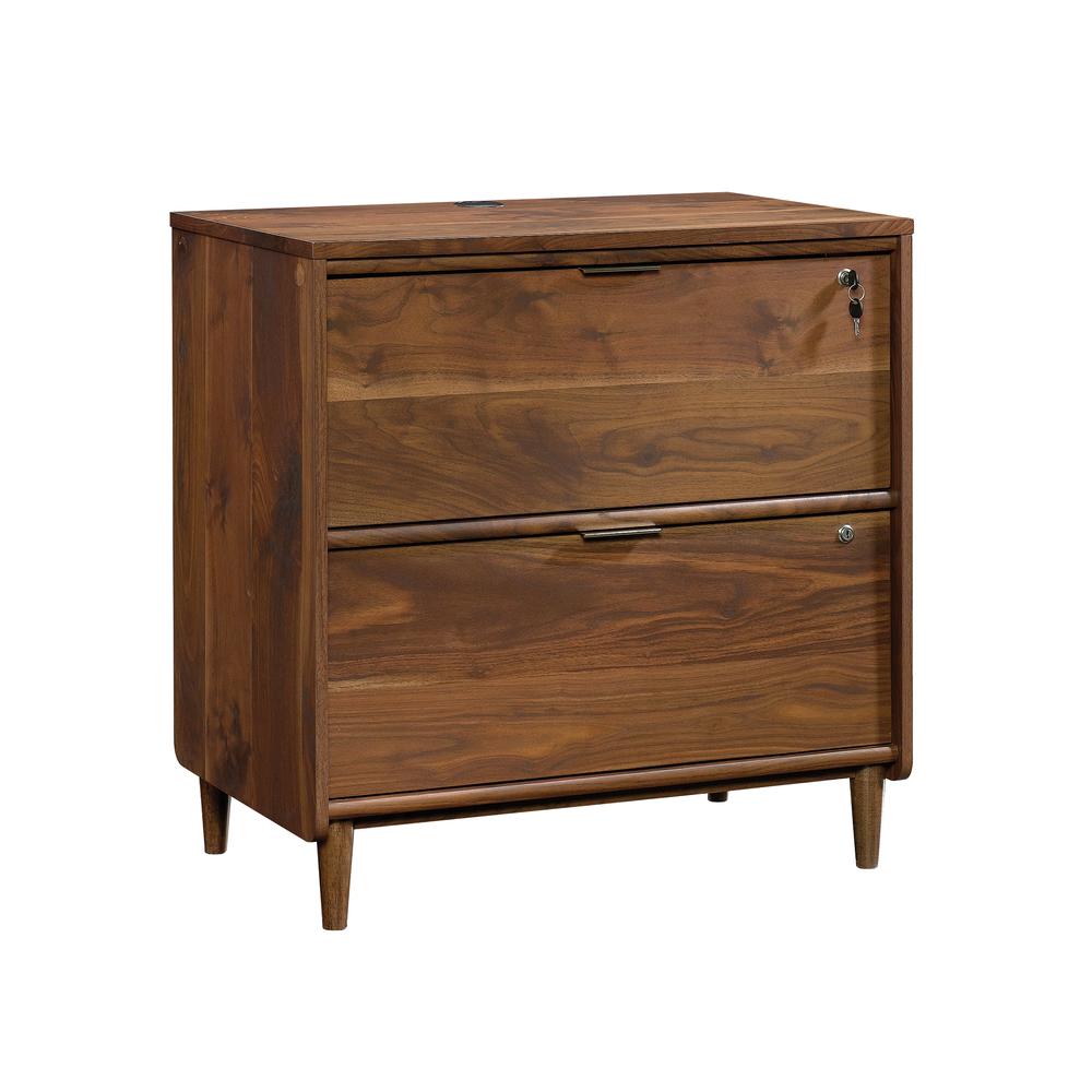 Clifford Place Lateral File Grand Walnut By Sauder | Cabinets | Modishstore - 3
