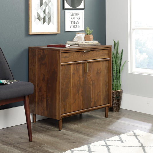 Clifford Place Library Base Grand Walnut By Sauder | Cabinets | Modishstore