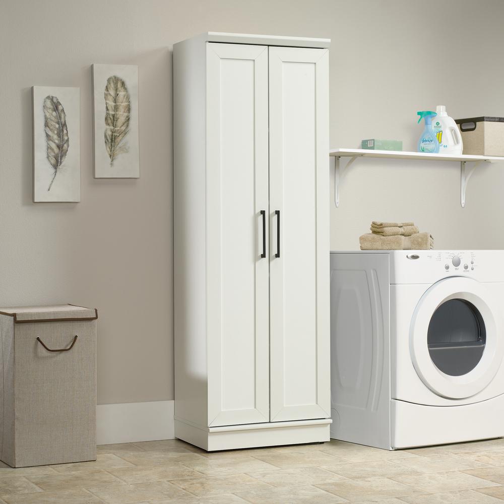 Homeplus Storage Cabinet, Soft White By Sauder | Cabinets | Modishstore - 3