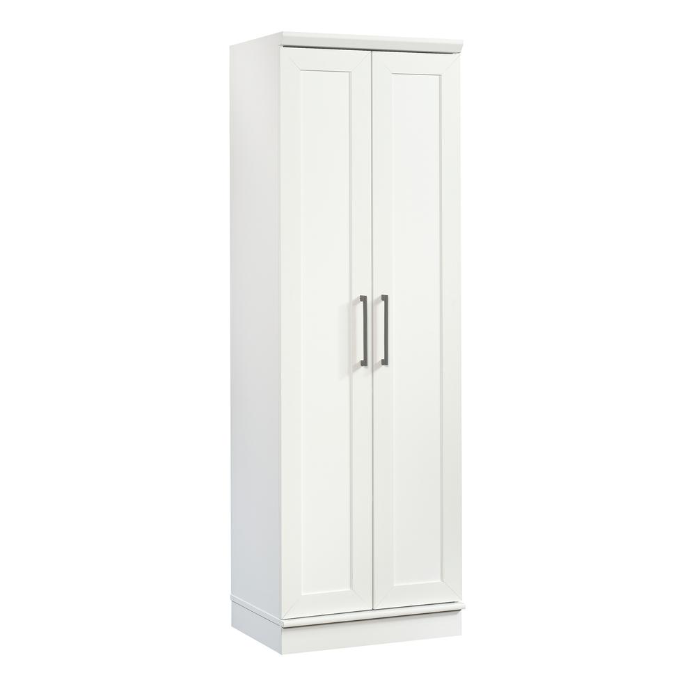 Homeplus Storage Cabinet, Soft White By Sauder | Cabinets | Modishstore