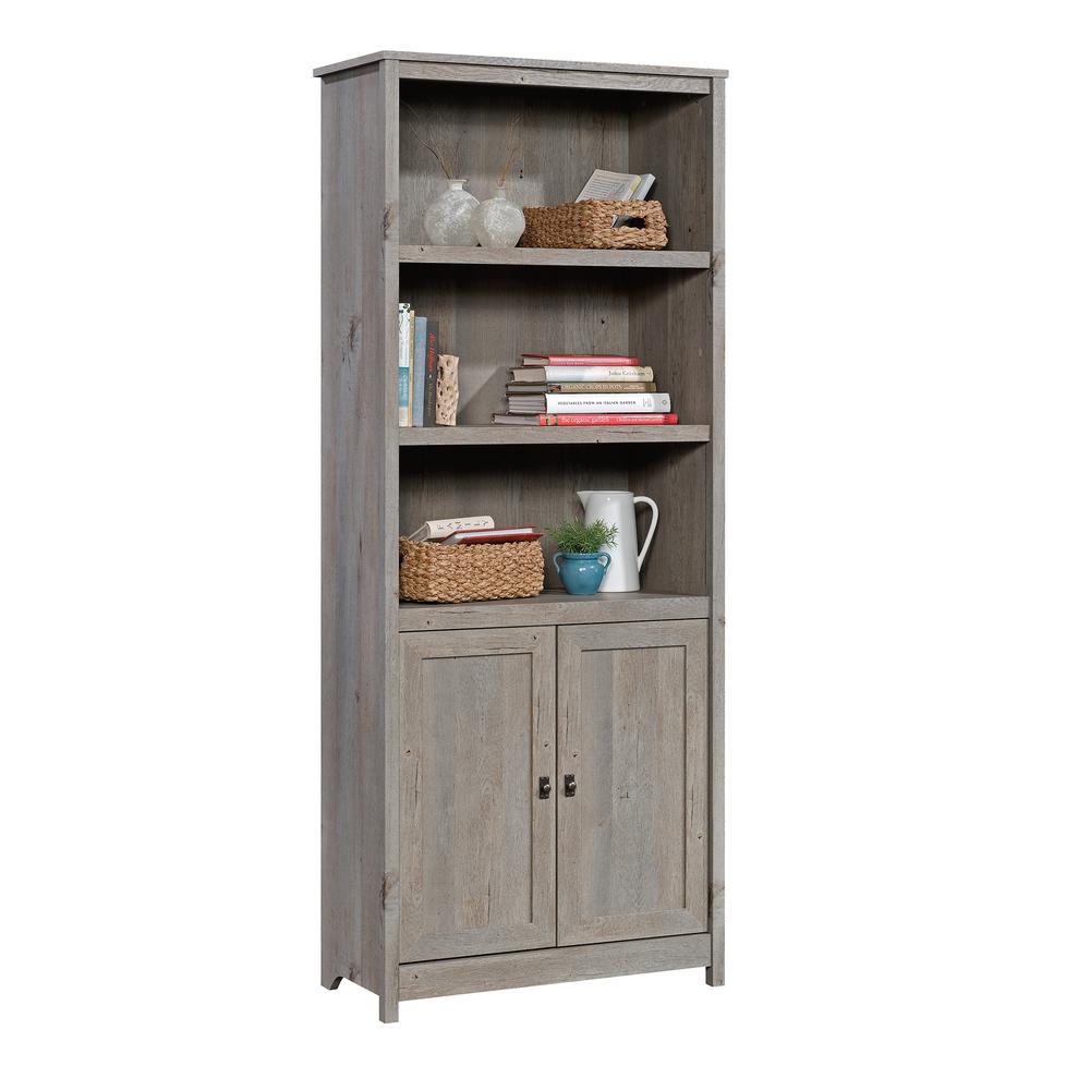 Cottage Road Library With Doors Myo By Sauder | Bookcases | Modishstore