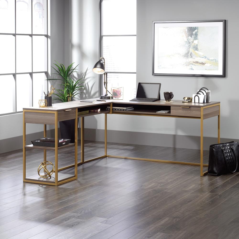 International Lux L-Desk By Sauder | Desks | Modishstore - 4