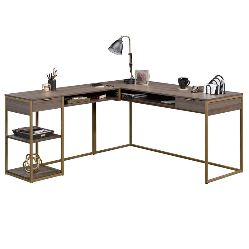 International Lux L-Desk By Sauder | Desks | Modishstore